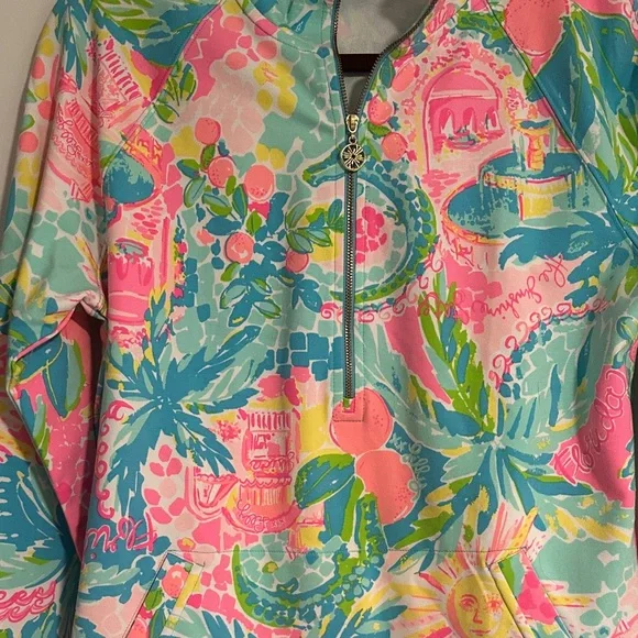 Lilly Pulitzer Skipper Popover Quarter-Zip - Picture 5 of 5